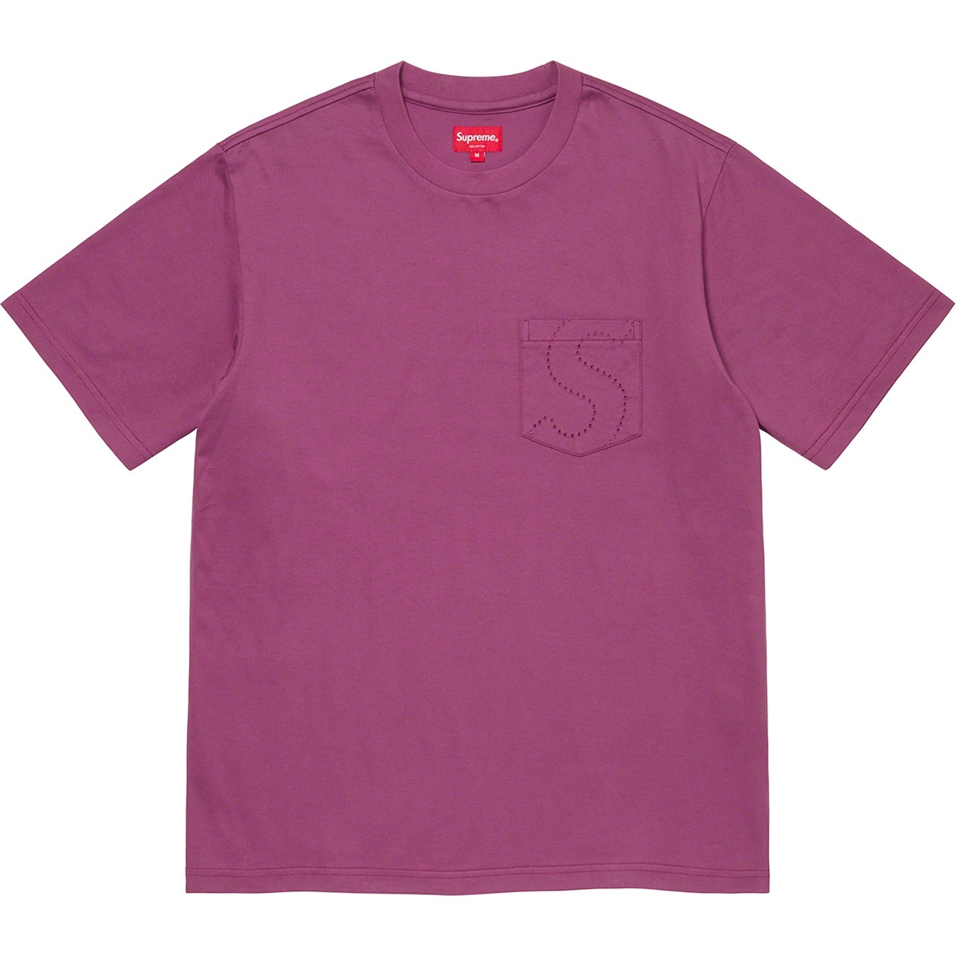 Laser Cut S Logo Pocket Tee view 5